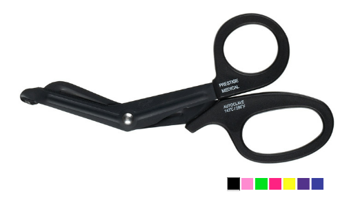 Plastic Utility Scissors , Fine Pattern, Sharp , Straight , Length: 4 -  PrecisionMedicalDevices