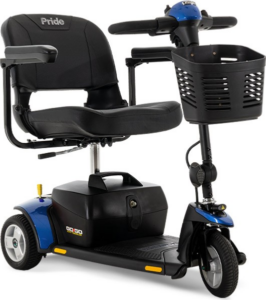 elite traveler 3wheel blue