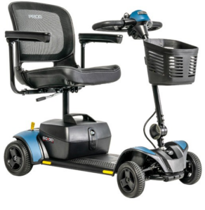 elite traveller 2 blue 4wheel
