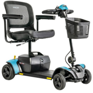 elite traveller 2 light blue 4wheel