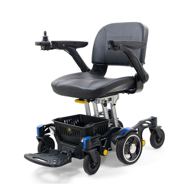 buzzaround carryon powerchair blue