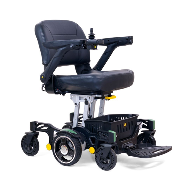 buzzaround carryon powerchair green