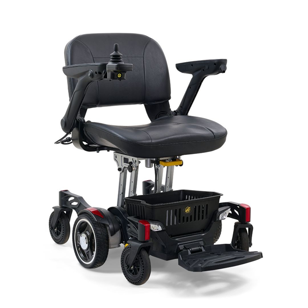 buzzaround carryon powerchair red